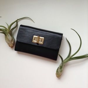 Black Leather Wallet